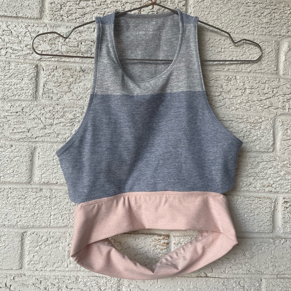 Outdoor voices crop tank